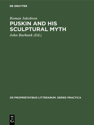 cover image of Puskin and his Sculptural Myth